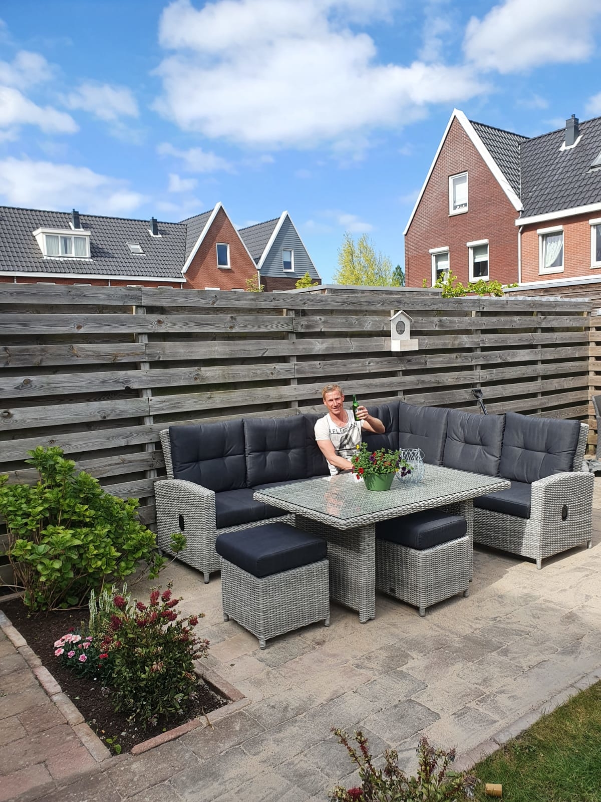 We zijn echt super blij met onze loungeset!!