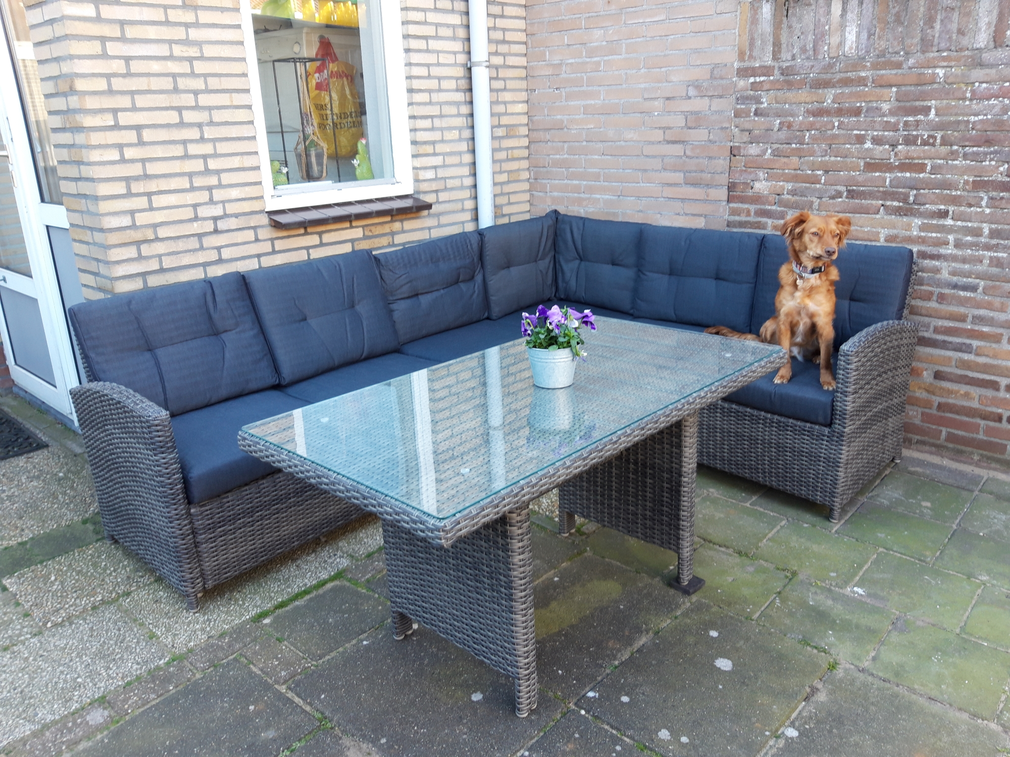 onze jakie test als eerste de loungeset.