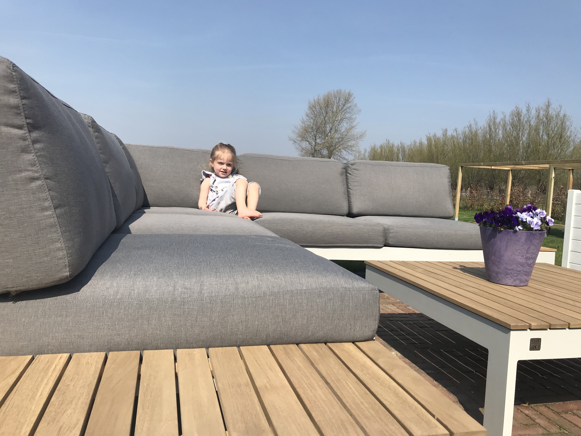 Heerlijk genieten van de zon