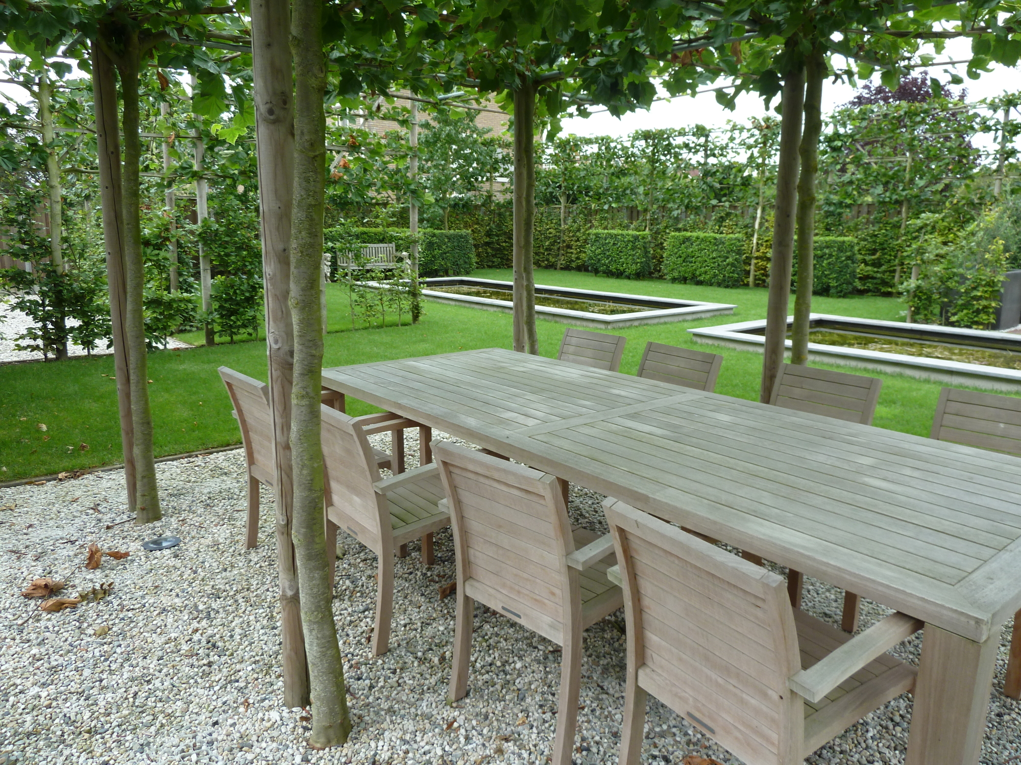Strakke tuin