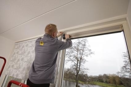 Hubo raamdecoratie