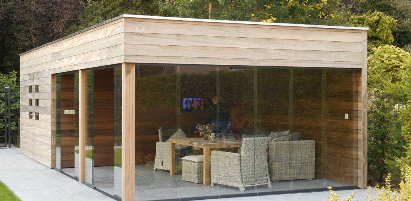 Blokhutten modern