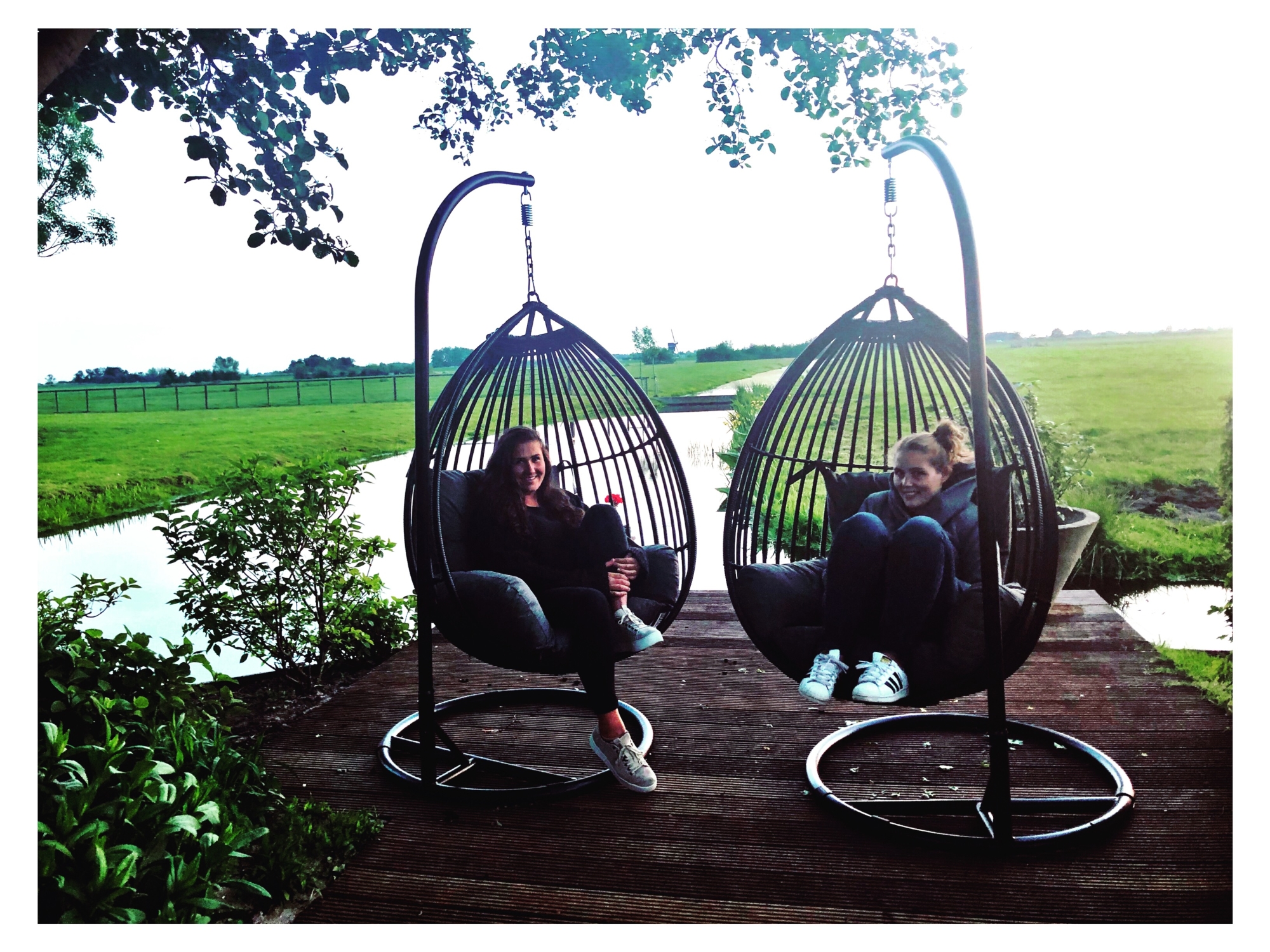 Onze dochters komen heel graag thuis chillen....