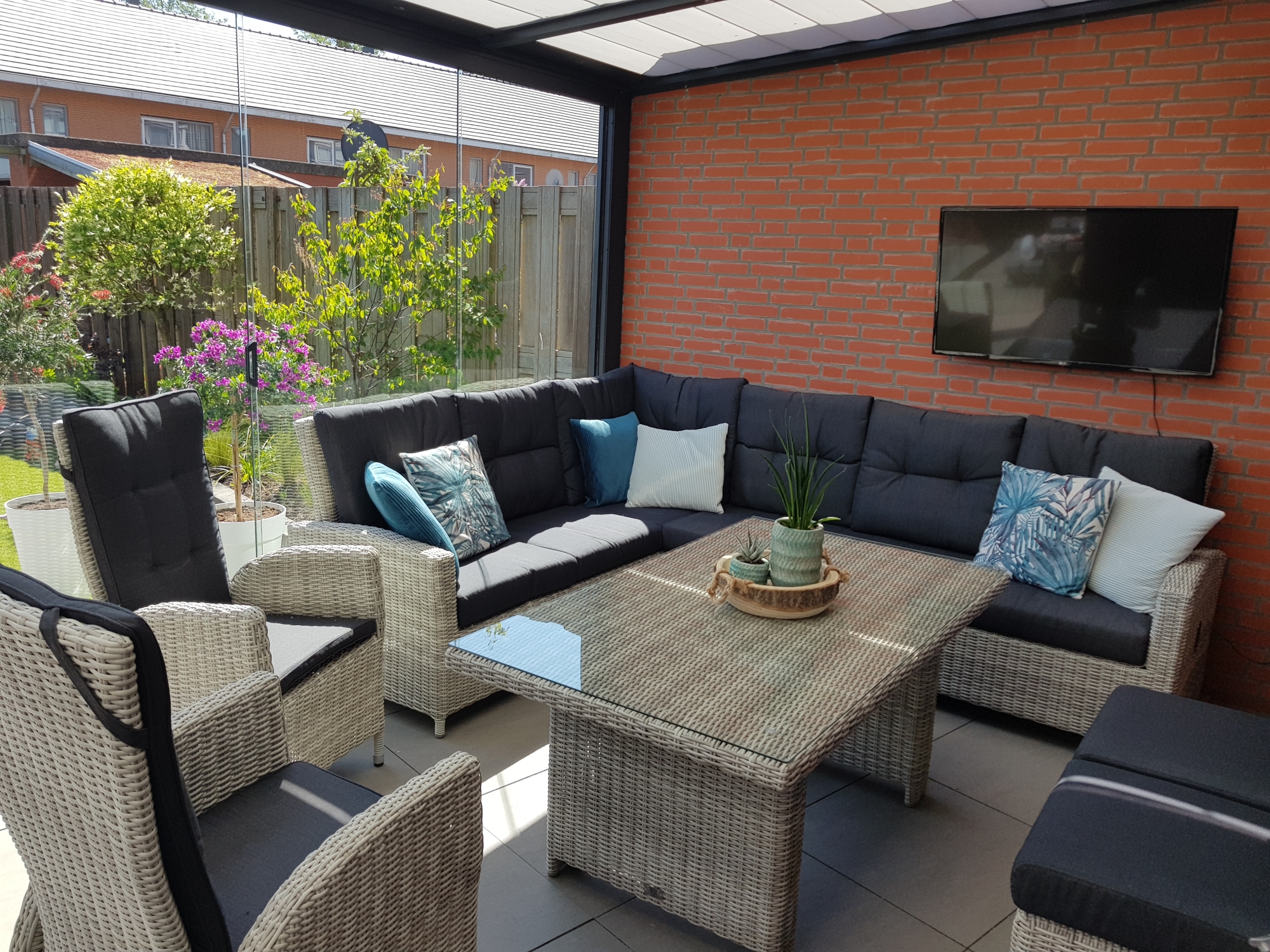Super blij met ons loungeset!