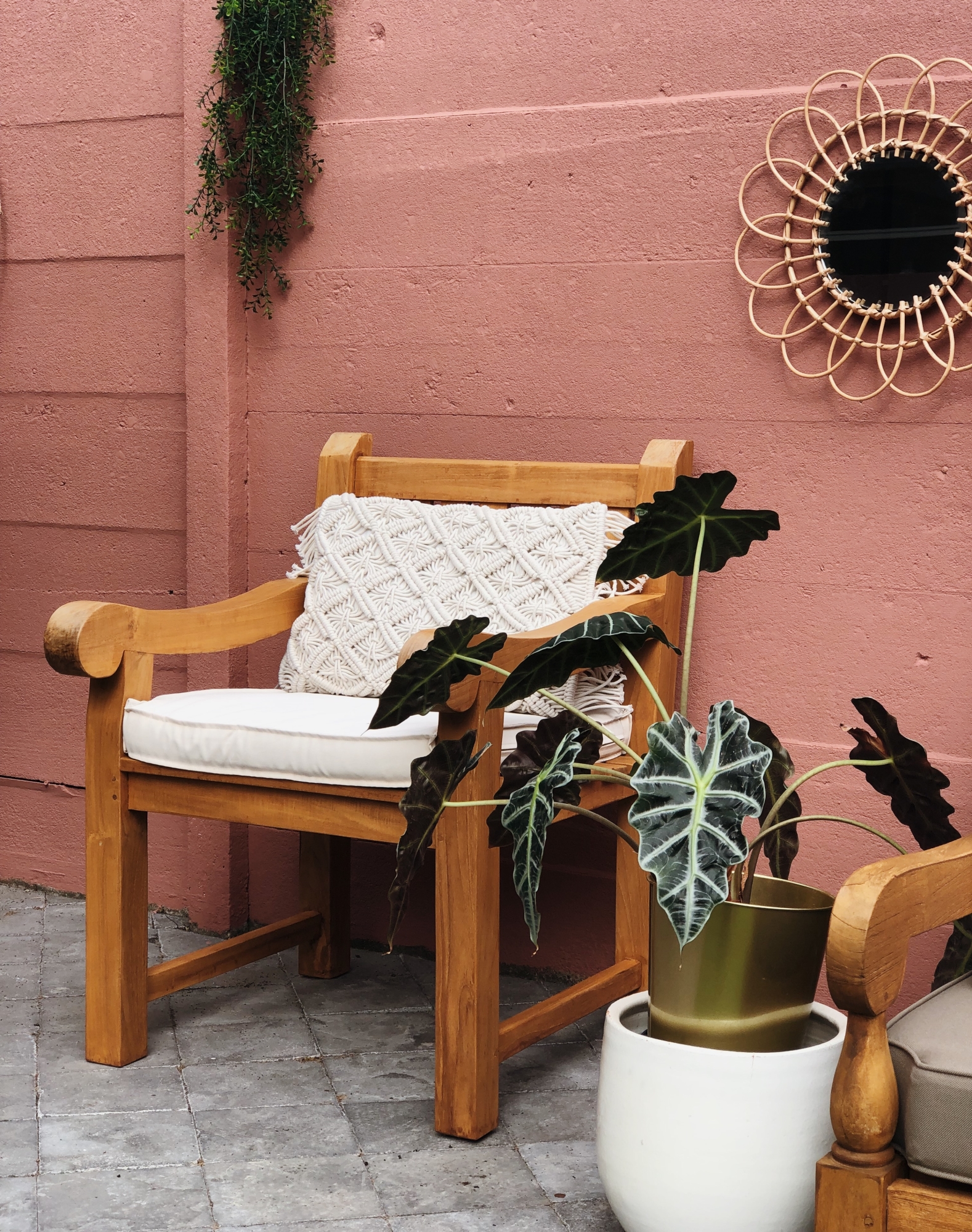 Onze Marrakech/Bali/Ibiza in één tuin is helemaal af