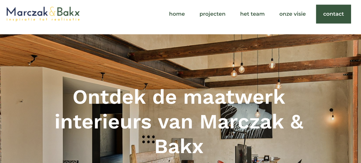 Marczak & Bakx maatwerk interieurs kiest voor Looqify