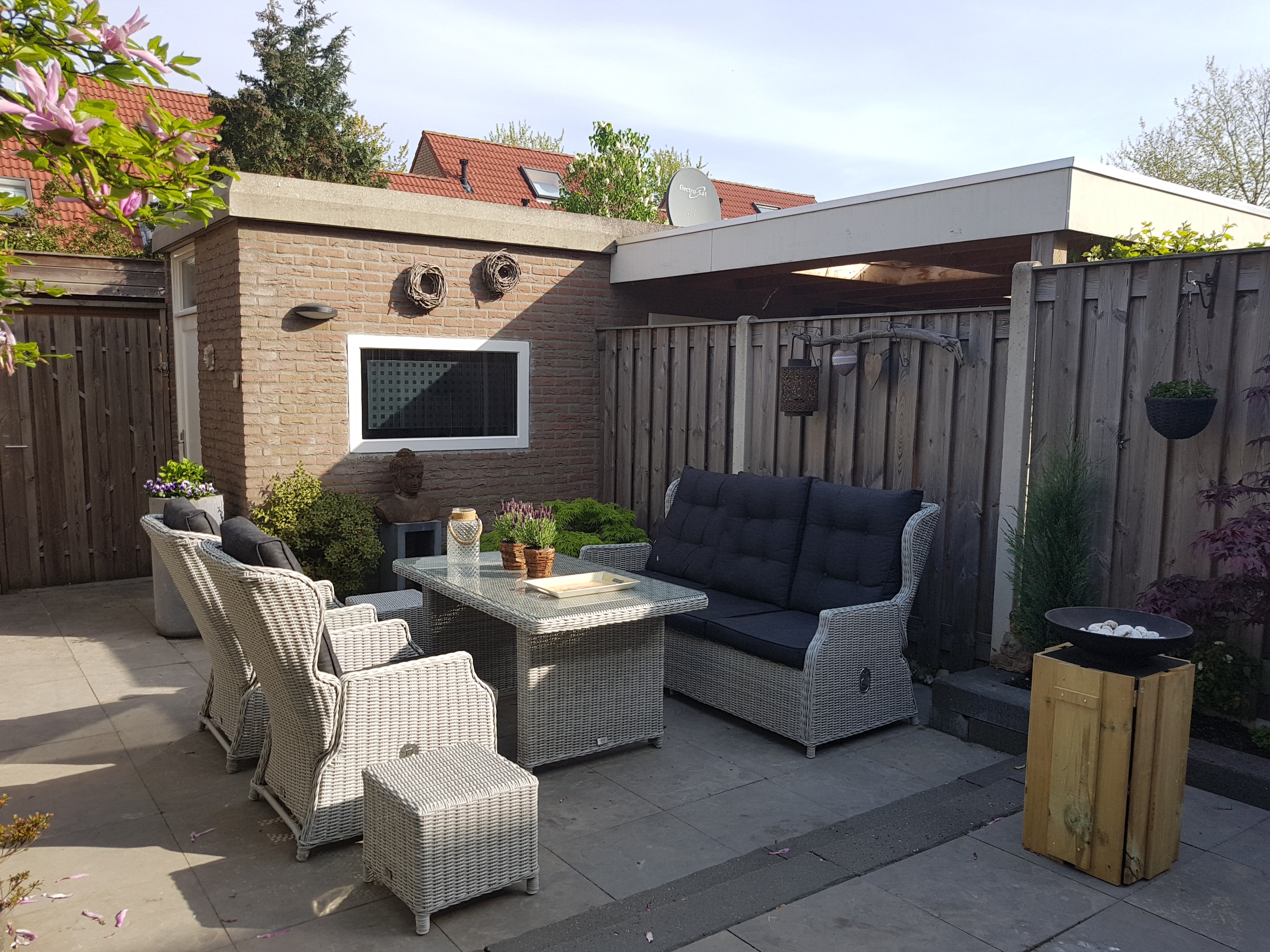 Een AVH outdoorset staat overal op zijn plek