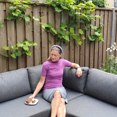 Deze mooie loungeset is op 4 juni geleverd
