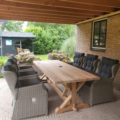 Mooie set staat prachtig en zit heerlijk!