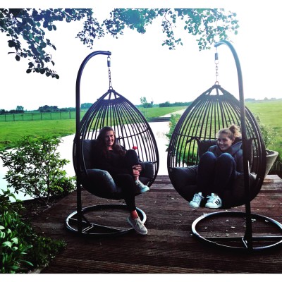 Onze dochters komen heel graag thuis chillen....