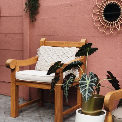 Onze Marrakech/Bali/Ibiza in één tuin is helemaal af