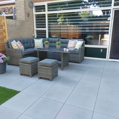 Super blij met onze nieuwe loungeset!