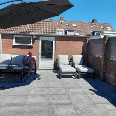 Nu al de fijnste plek van de tuin.