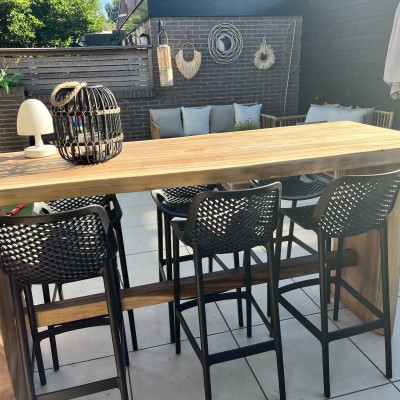 Zo ontzettend blij met deze prachtige tafel. Iedereen die hem ziet is opslag verliefd!