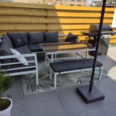 Van piepklein balkon naar een mooie tuin