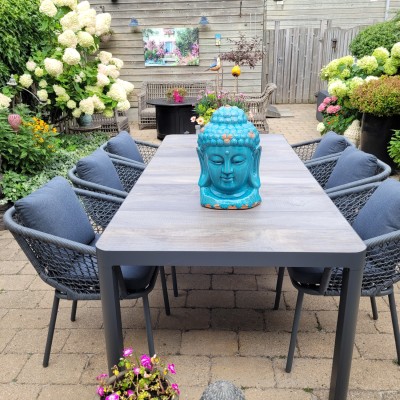 Ik kwam toevallig in Nijkerk terecht op zoek naar een diningtable met stoelen