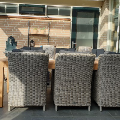 Dankzij dit prachtige set schijnt in onze serre altijd de zon!