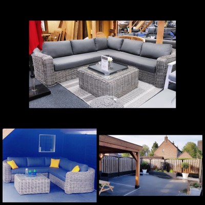 Zo sta je in de showroom, en voor je het weet staat hij in je eigen tuin !