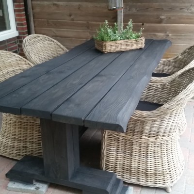Prachtige stoelen met een goede zit.