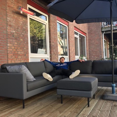 Eindelijk mijn tuin compleet!