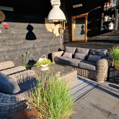 Een prachtige set vor onze overkapping ..