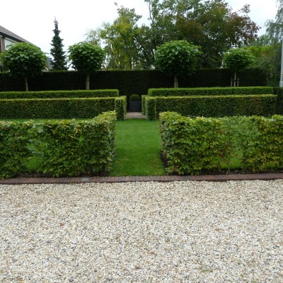 Strakke tuin