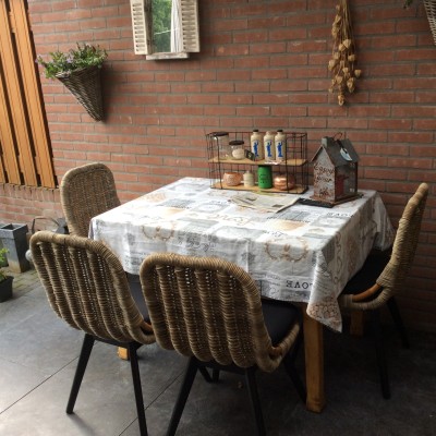 Genieten van de bijzonder leuke eettuinstoelen