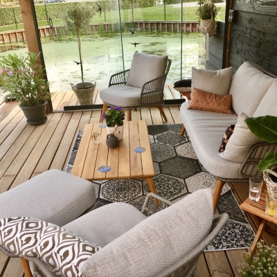 Buiten zitten wordt buiten leven