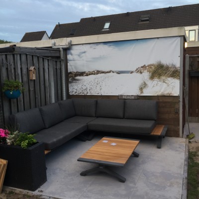 Eerst een lounge-set gekocht