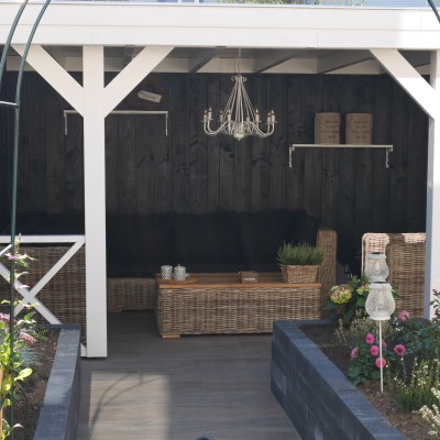 Toch een beetje vakantiegevoel in eigen tuin!