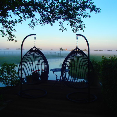 Mist geeft altijd iets mysterieus, de relaxmodus is dan helemaal compleet