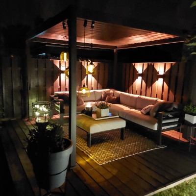 Heerlijke zomeravonden met onze AVH hoekbank