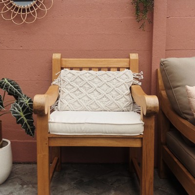 Onze Marrakech/Bali/Ibiza in één tuin is helemaal af