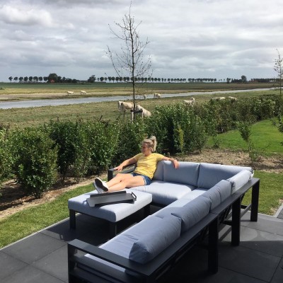 Ultiem chillen midden in de natuur op deze geweldige loungeset!