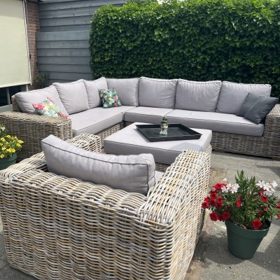 Onze mooie lounge set