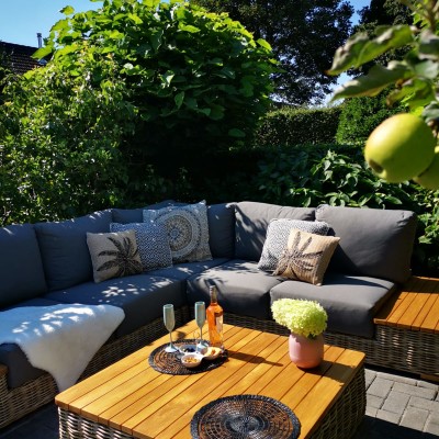 Dankzij deze prachtige loungeset kijken wij als gezin  terug op een prachtige zomervakantie.