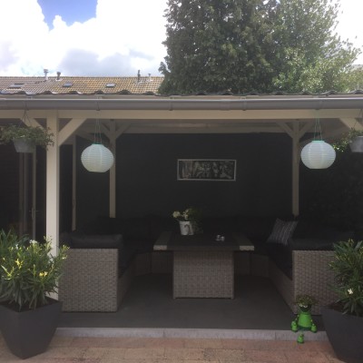 We hebben zoveel plezier van jullie mooie loungeset.