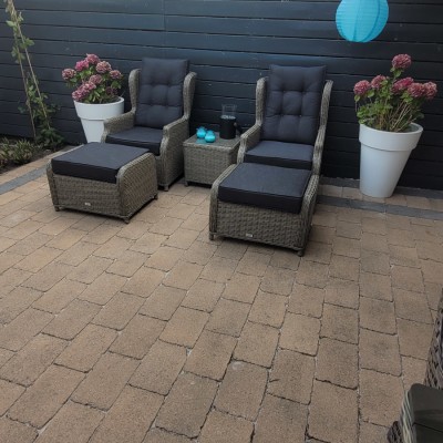 Toscane xl 5 delig loungeset