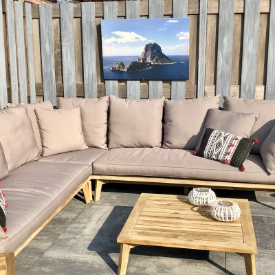 Je krijgt hier echt het IBIZA gevoel van!