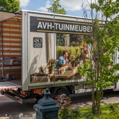 Vakkundig gelost door de bezorgers van AVH