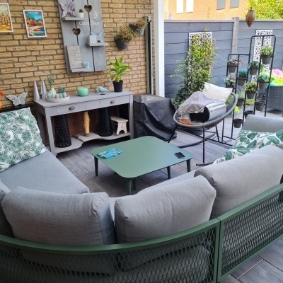 Nog even het vakantiegevoel vasthouden met onze nieuwe loungeset