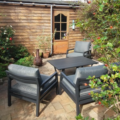Op vakantie in eigen tuin
