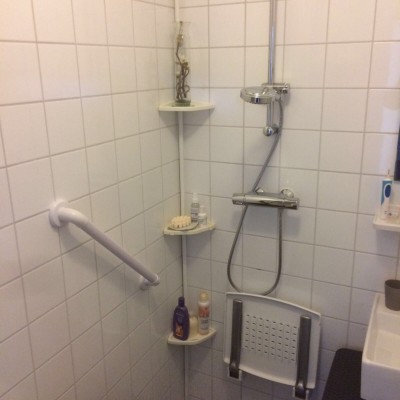 Veiligheidsartikelen in badkamer