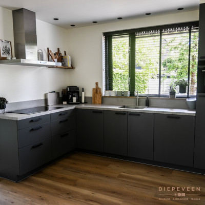 Moderne keuken grijs