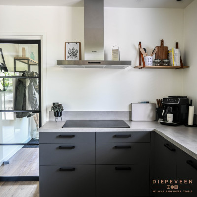 Moderne keuken grijs