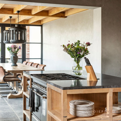 Landelijke woonkeuken