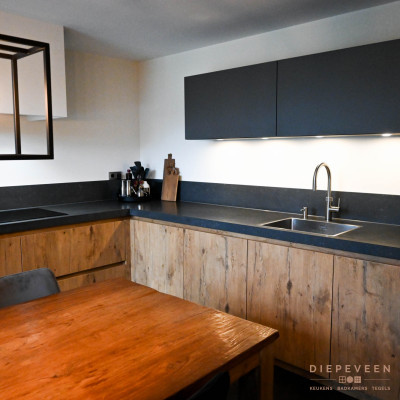 Landelijke moderne keuken