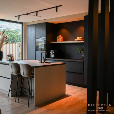 Stijlvolle woonkeuken