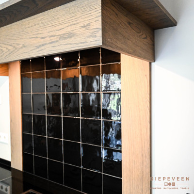 Landelijke keuken met hout