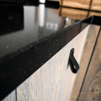 Landelijke keuken met hout